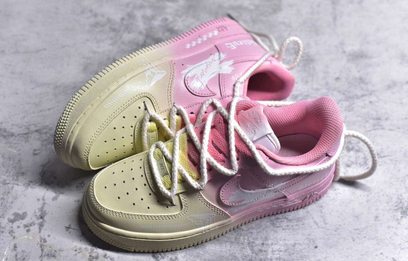 Pink and Yellow
